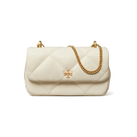 Tory Burch Kira Mini Diamond Quilted Leather Crossbody Bag