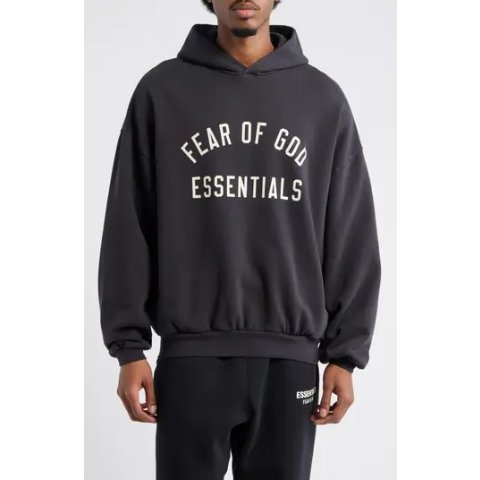 Essentials '90s Fit Cotton Hoodie