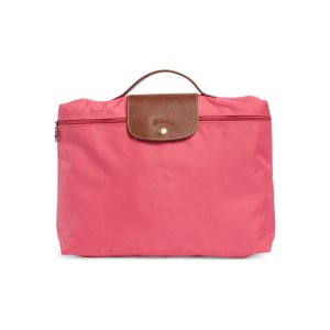 Longchamp Pink Document Bag Lightweight