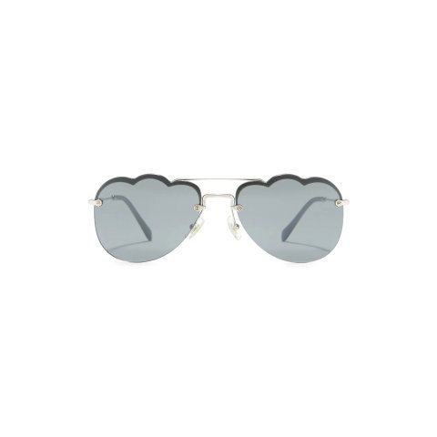 Miu Miu Irregular Sunglasses Women 58mm