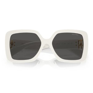 Miu Miu White Square Sunglasses