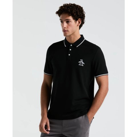 Original Penguin Mega Pete Pique Polo Shirt