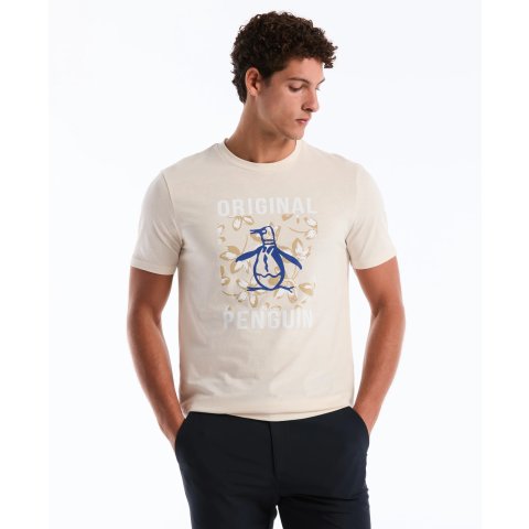 Original Penguin Floral Pete Graphic Cotton Tee