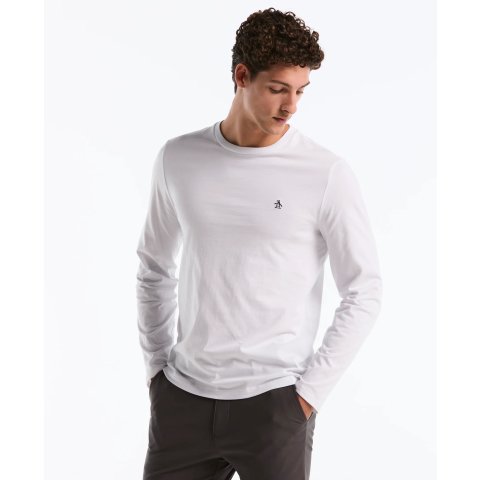 Original Penguin Crewneck Long Sleeve Tee