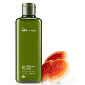 Origins launched new Mega-Mushroom Skin Relief Micellar Cleanser