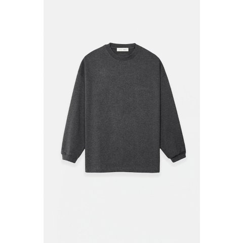 Fear of God ESSENTIALS Classic Long Sleeve T-Shirt Charcoal Heather