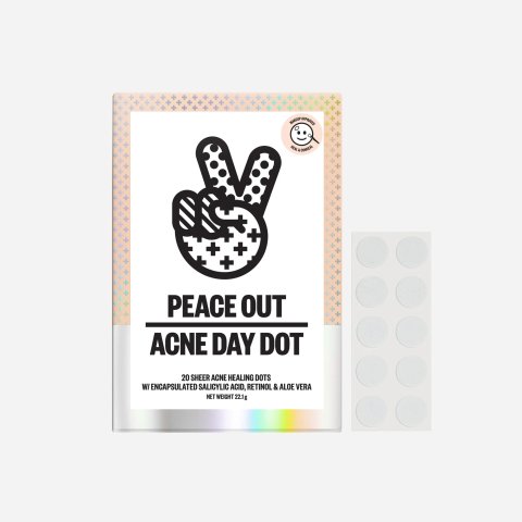 Peace Out Acne Day Dots 20 Pack