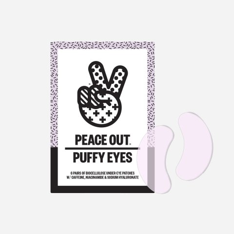 Peace Out Puffy Eye Patches