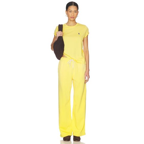 Polo Ralph Lauren Arctic Fleece Sweatpant Yellow