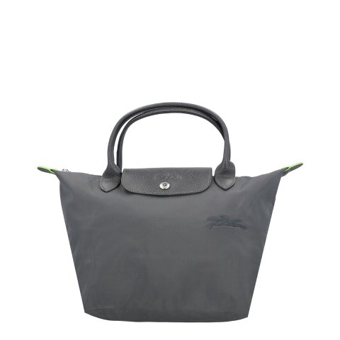 Longchamp Le Pliage Green Small Canvas Handbag