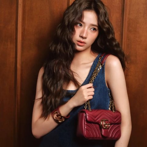 Gucci GG Marmont Small Leather Shoulder Bag