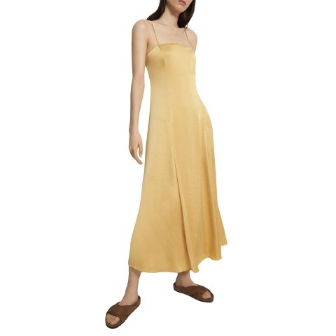 Theory Cami Volume Midi Dress