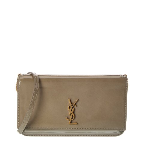 Saint Laurent Monogram Patent Phone Holder