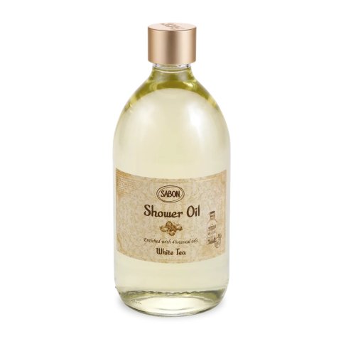 Sabon Shower Oil White Tea 500mL