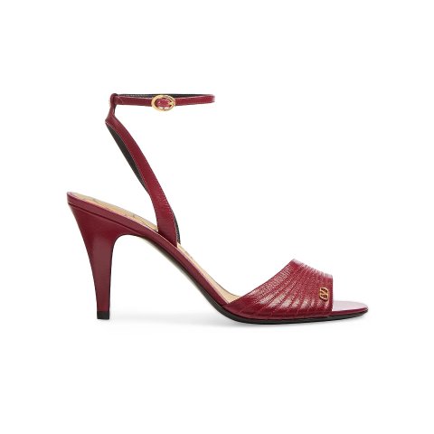 Valentino Ladycrush 85MM Kidskin Sandals