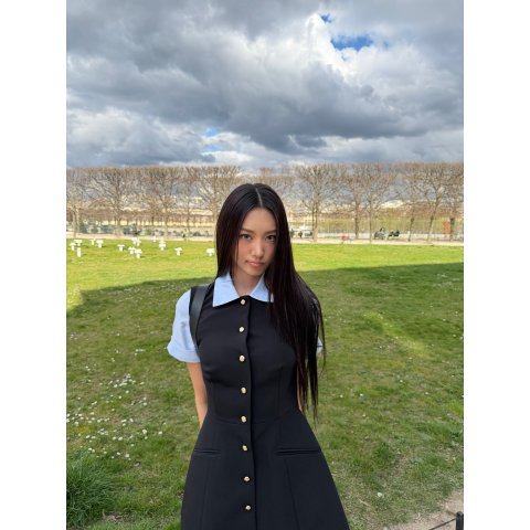 Sandro 2-in-1 Mini Dress