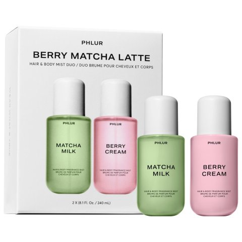 Sephora Berry Matcha Latte Body Mist Set