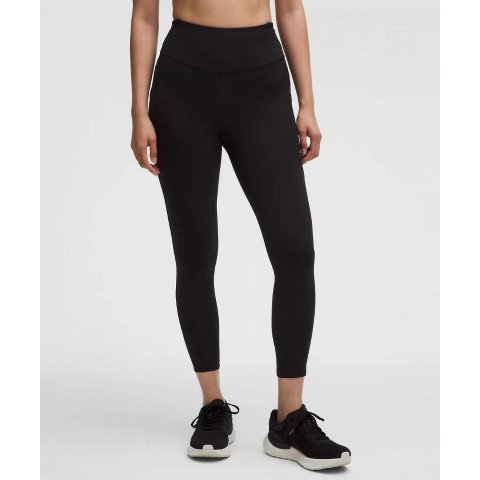 lululemon High-Rise Tight 5-Pocket Pants Black 25"