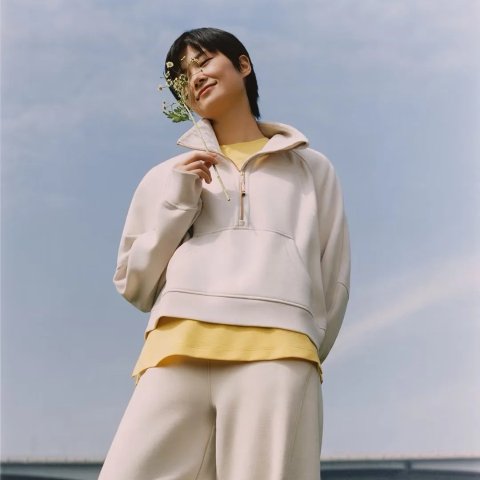 lululemon scuba Oversized Funnel Neck Sweatshirt