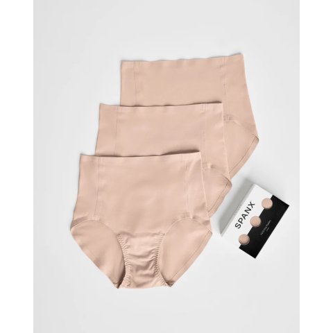 Spanx Women's Brief Underwear 3-Pack Soft Stretchy