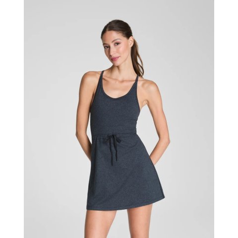 Spanx SoftStretch V-Neck Tank Dress with Shorts
