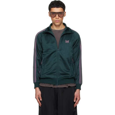 Needles Green Poly Track Jacket