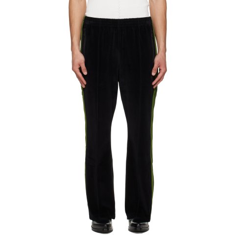 Needles Black Boot-Cut Track Pants