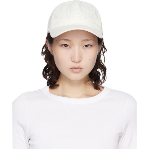 anine bing Jeremy Baseball Cap Off-White