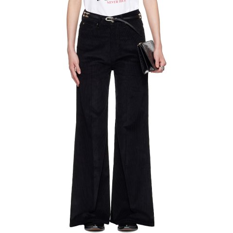 LU'U DAN Bruce Lee Black Trousers