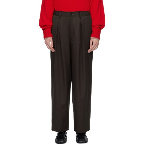 ssstein Easy Wide Trousers Brown