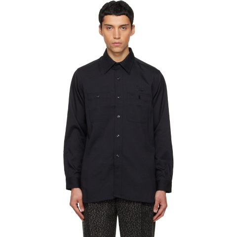 Needles Black Work Shirt