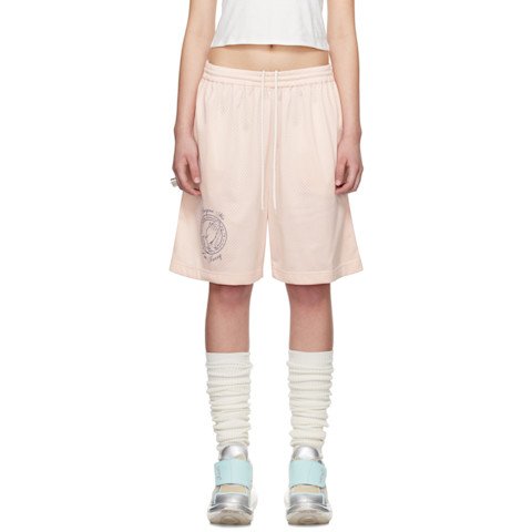 Low Classic Pink Mesh Shorts