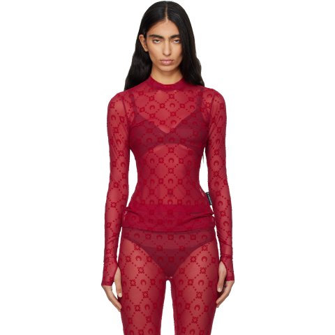 Low Classic Mesh T-shirt Red