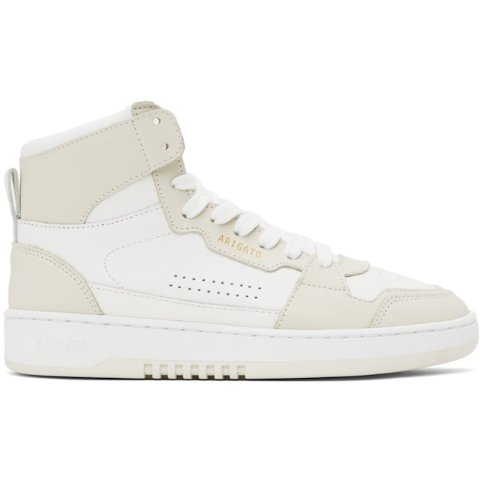 Axel Arigato Dice Hi Off-White Beige Sneakers