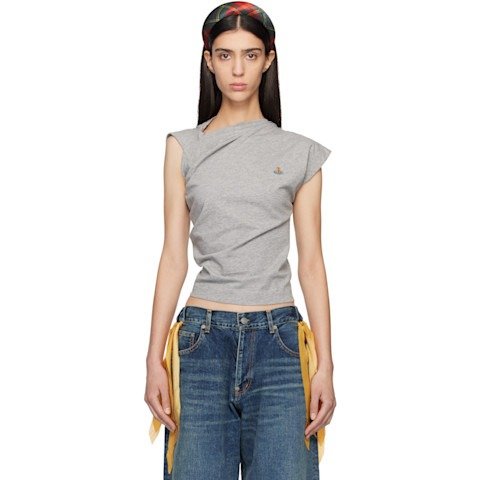 Vivienne Westwood Hebo Gray Top