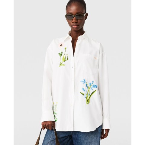 Stella McCartney White Embroidered Shirt