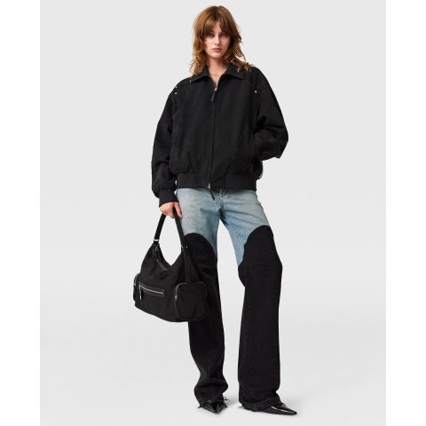 Stella McCartney Blue Patchwork Denim Jeans