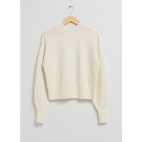 & Other Stories Mock-Neck Sweater
