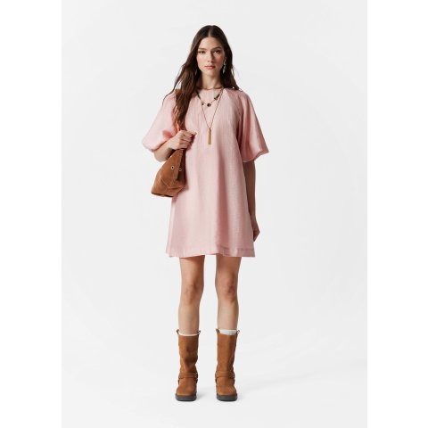 & Other Stories Puff-Sleeve Mini Dress