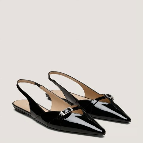 Stuart Weitzman Georgie Slingback Flats
