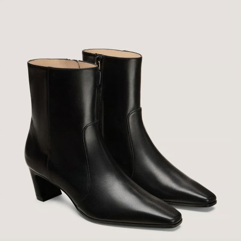 Stuart Weitzman Stassi Zip Bootie 50mm