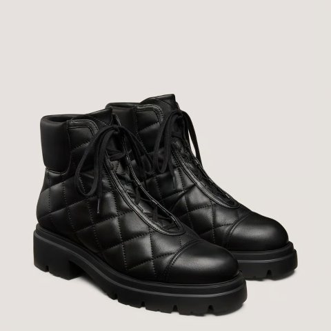 Stuart Weitzman Hudson Quilted Bootie