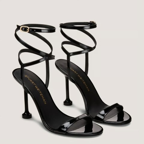 Stuart Weitzman Wrap Sandal 100 Tie Sandal