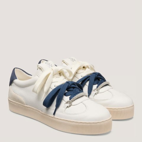 Stuart Weitzman Colton White Sneakers