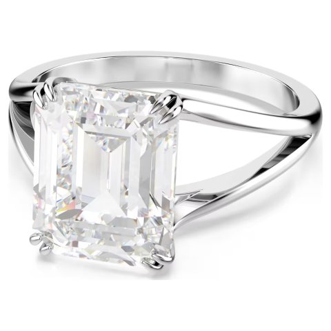 Swarovski Stilla Octagon Cut White Ring
