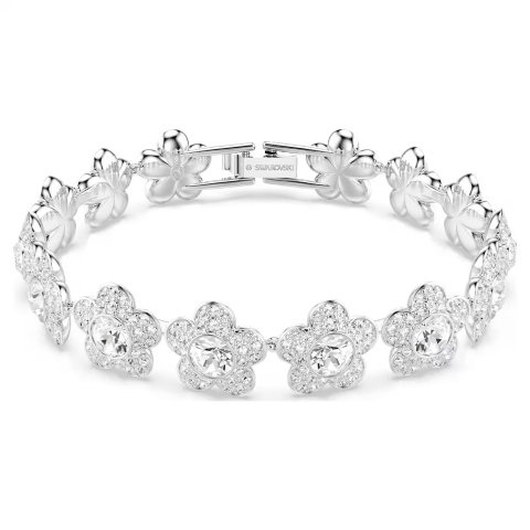 Swarovski Ariana Grande Swarovski Round Cut Flower Bracelet White