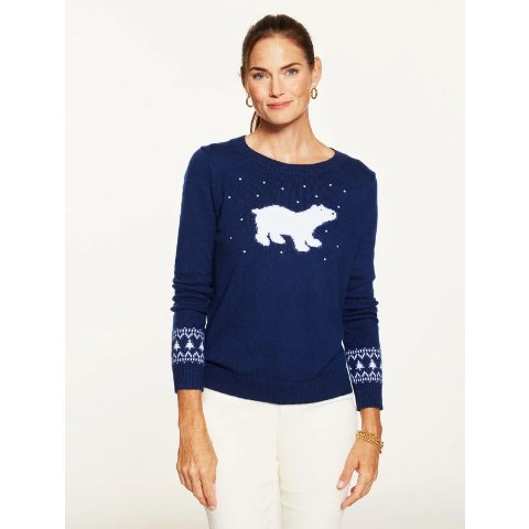 Crewneck Polar Bear Sweater
