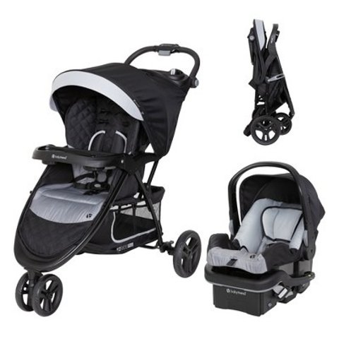 Baby Trend EZ Ride PLUS Travel System Carbon Black