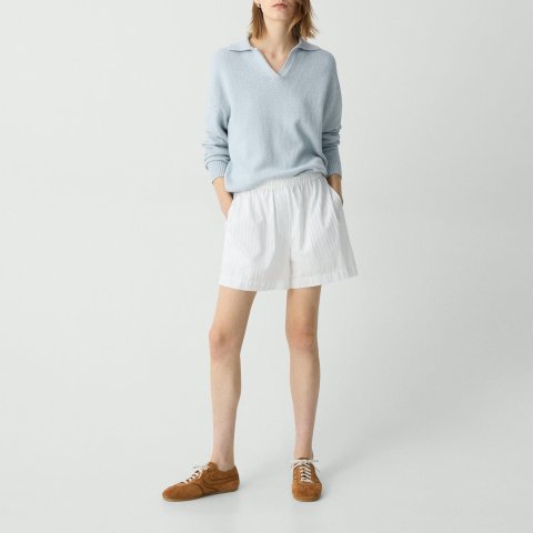Theory Linear Cotton Boxer Short