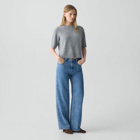 Theory Relaxed Straight-Leg Denim Pant